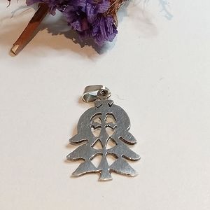 Ethiopian Silver Pendant‎